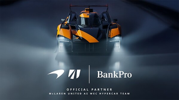 BankPro Announces Partnership with McLaren Endurance Racing Team in the FIA World Endurance Championship