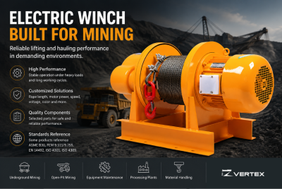 Mining Electric Winch: Applications and Benefits