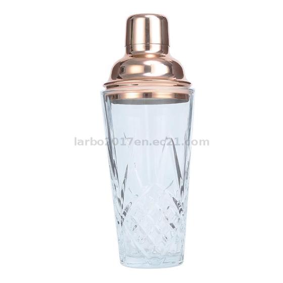 17 oz Crystal Glass Shaker Margarita Mixing Bartending Shaker