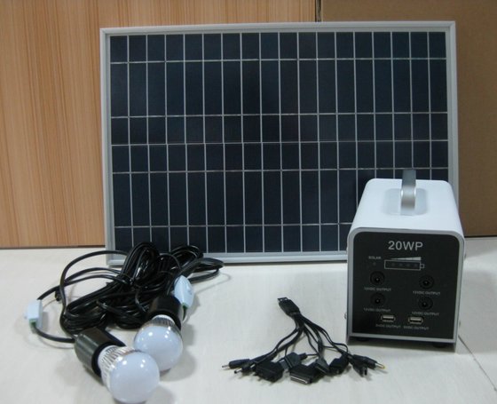 20 W Solar Power System – Small-Scale Off-Grid Kit – Supplier