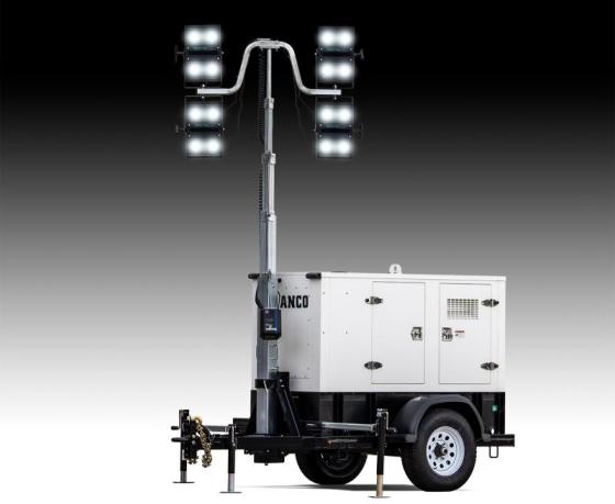 3.5 KVA AC Genset Mobile Tower Light – Portable Tower Lighting System