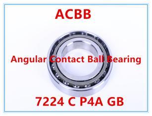 7224 C P4A GB Angular Contact Ball Bearing High Speed – High-Speed Bearings Supplier