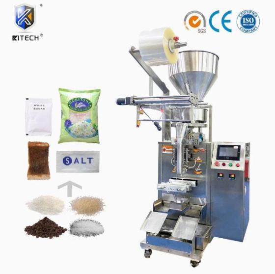 Automatic Vertical Granule Snack Salt Sugar Popcorn Coffee Nuts Dried Fruit Spices Packing Machine–