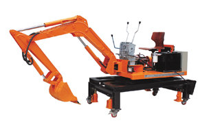 Excavator Hydraulic System Fault Diagnosis Training Simulator – Educational Equipment Supplier