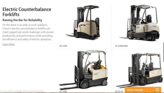 Forklift – Material Handling Equipment Supplier (Note: More details such as capacity or type would be beneficial)