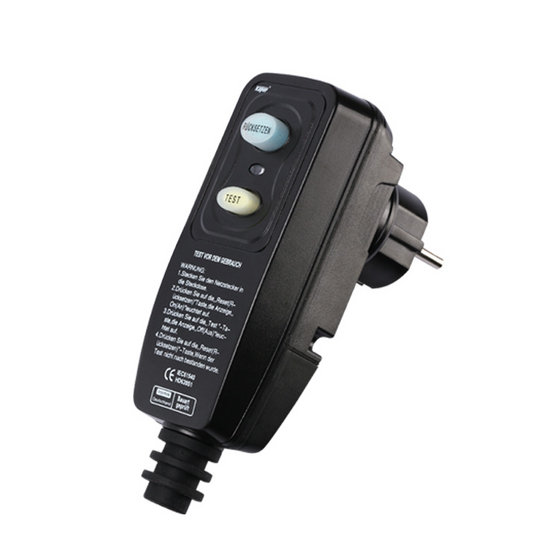 GS PRCD Plug, 16A, 230VAC, 30mA, Safety Products–Safety Electrical Plugs Supplier