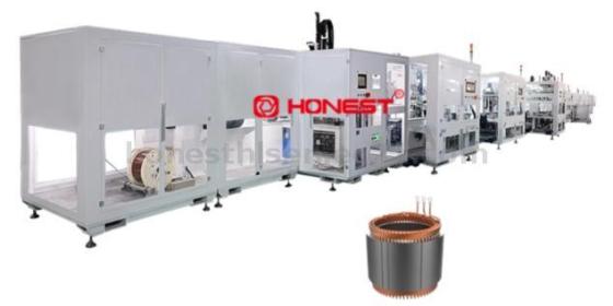 Hairpin Stator Assembly Line – EV Motor Production Equipmen