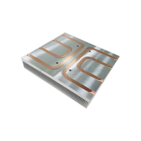 High Power Large Equipment Radiator Water Cooling Plate Skiving Fin Pipe Heat Sink – Custom Heat Ex