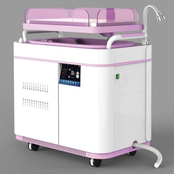 High-Quality Medical LDRP Mobile Bedside Baby Bathtub – Hospital Neonatal Care