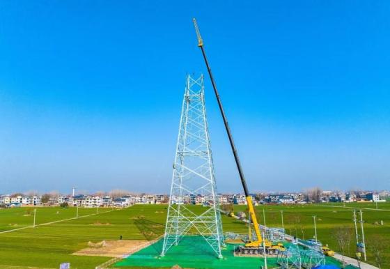 High-Efficiency and Durable Power Transmission Towers – Electrical Infrastructure – For Sale