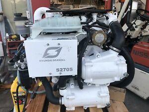 Hyundai Seasall S270S 270 HP Marine Diesel Engine, Sterndrive Package