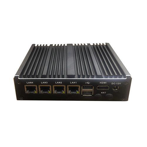 Mini Industrial Box PC – Intel J4125 CPU, 2× COM, 4× LAN – Embedded Computing – For Sale
