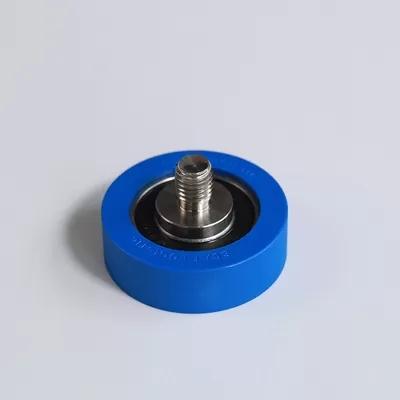 OEM Urethane Coated Bearings Nylon Coated Bearings with A SS304 Shaft Integrated – Coated Bearings 