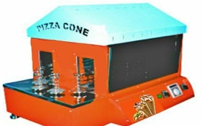 Pizza Cone Conveyor–Specialized Forming/Baking Conveyor for Cone-shaped Pizza – For Sale