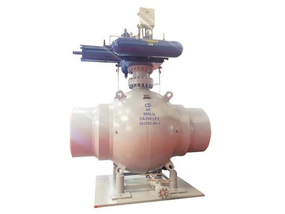 Pneumatic Hydraulic Fully Welded Ball Valve – Industrial Valve – For Sale