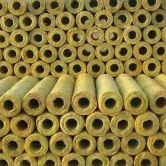 Rock Wool Pipe – Thermal Insulation for HVAC Systems – for Construction – Manufacturer