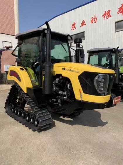 Rubber Track Tractors Specialize in Paddy Field Operations