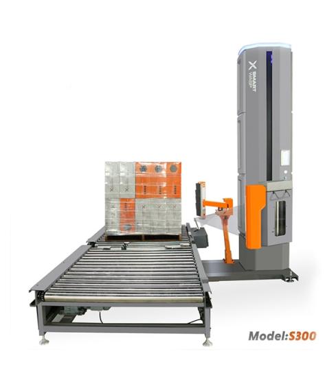 S300 Model Inline Fully Automatic Pallet Wrapping Machine–Stretch Film Wrapping for Logistics – Manufacturer