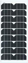 Single Crystal Silicon Solar Cell, 20W, 505 X 353 X 28mm–Monocrystalline Solar Cell Supplier