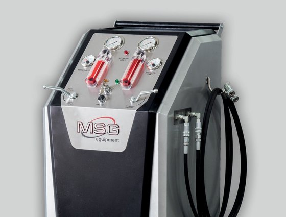 Test Bench for Flushing and Diagnostics of Power Steering Systems Under Pressure (EPS) – Automotive Service Equipment – For Sale