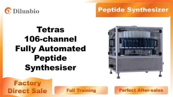 Tetras 106-channel Fully Automated Peptide Synthesiser–High-throughput Laboratory Instrument for Biochemical Synthesis – OEM