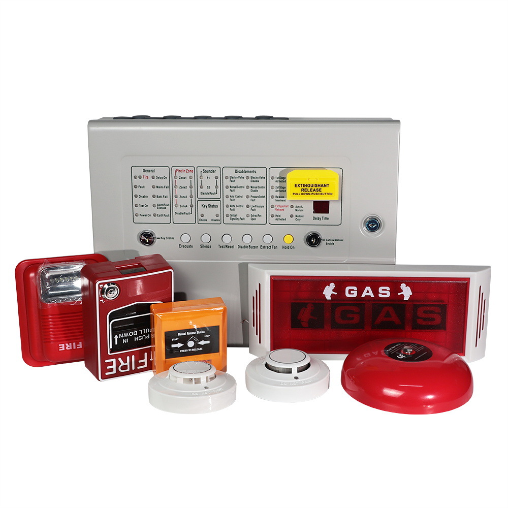 Fire Extinguishant Gas Release Fire Fighting Security Controller